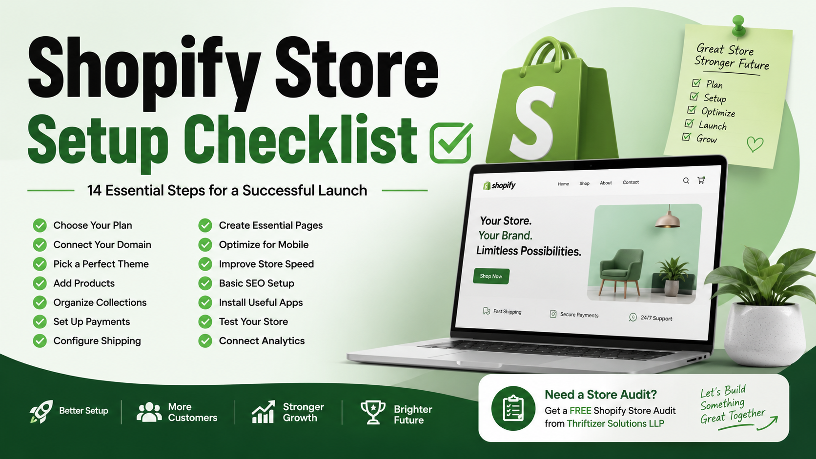 Shopify Store Setup Checklist: Everything You Need Before Launching Your Online Store